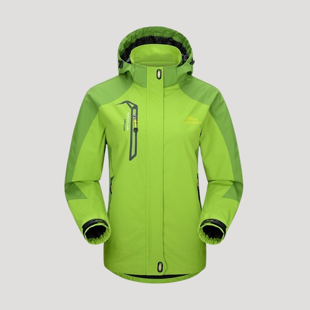 Dam Vattentät Skidjacka för Vinteraktiviteter med Huva 4