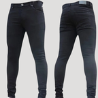 Herr Skinny Jeans Med Stretch Slim Fit Denimbyxor