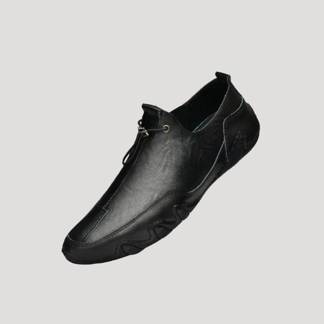 Herr slip on skor utan snörning låg modell