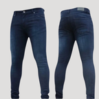 Herr Skinny Jeans Med Stretch Slim Fit Denimbyxor