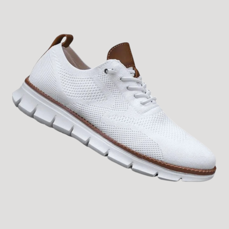 Herr Ortopediska Sneakers Snörning Lätt Sula