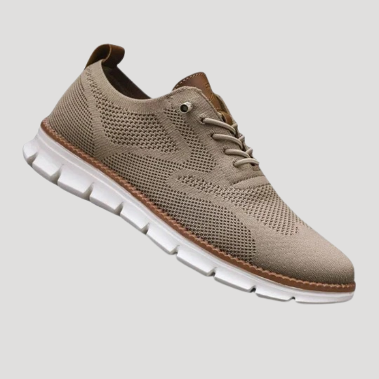 Herr Ortopediska Sneakers Snörning Lätt Sula