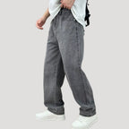 Herr baggy jeans rak modell med lös passform