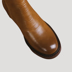 Dam ankelboots med klack dragkedja bekväma stilrena skor