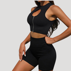 Dam Träningsset Träningstopp Träningstights Gymkläder Fitness