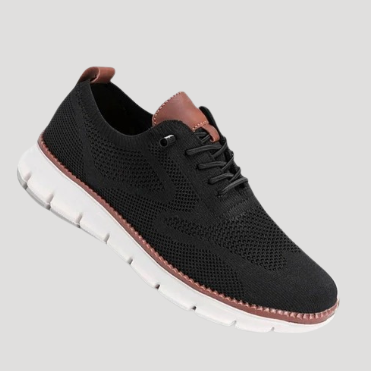 Herr Ortopediska Sneakers Snörning Lätt Sula