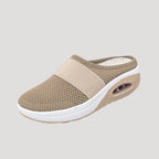 Dam slip on promenadskor tofflor med mesh