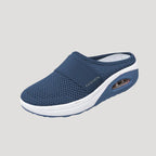 Dam slip on promenadskor tofflor med mesh