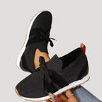 Sneakers dam slip on tygskor lätta bekväma