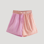 Dam matchande set sommar skjorta och shorts