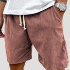 Herr shorts med dragsko och resårmidja