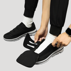 Herr Ortopediska Sneakers Kardborreband Lätt Sula
