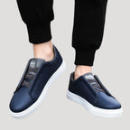 Herr slip on sneakers låg modell utan snörning