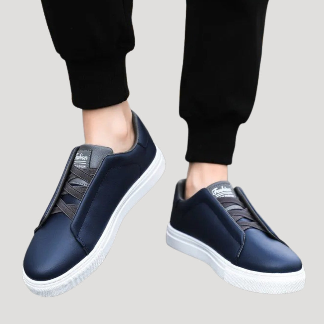 Herr slip on sneakers låg modell utan snörning