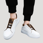 Herr slip on sneakers låg modell utan snörning