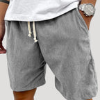 Herr shorts med dragsko och resårmidja