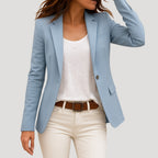 Dam kavaj figursydd blazer jacka klassisk stil