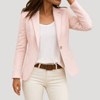 Dam kavaj figursydd blazer jacka klassisk stil