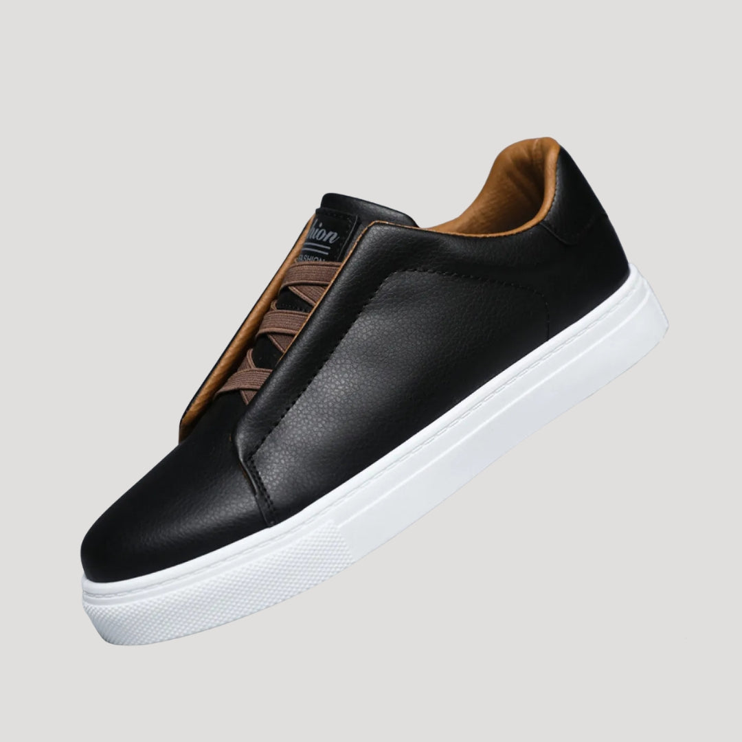 Herr slip on sneakers låg modell utan snörning