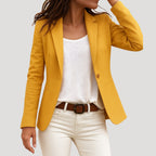Dam kavaj figursydd blazer jacka klassisk stil