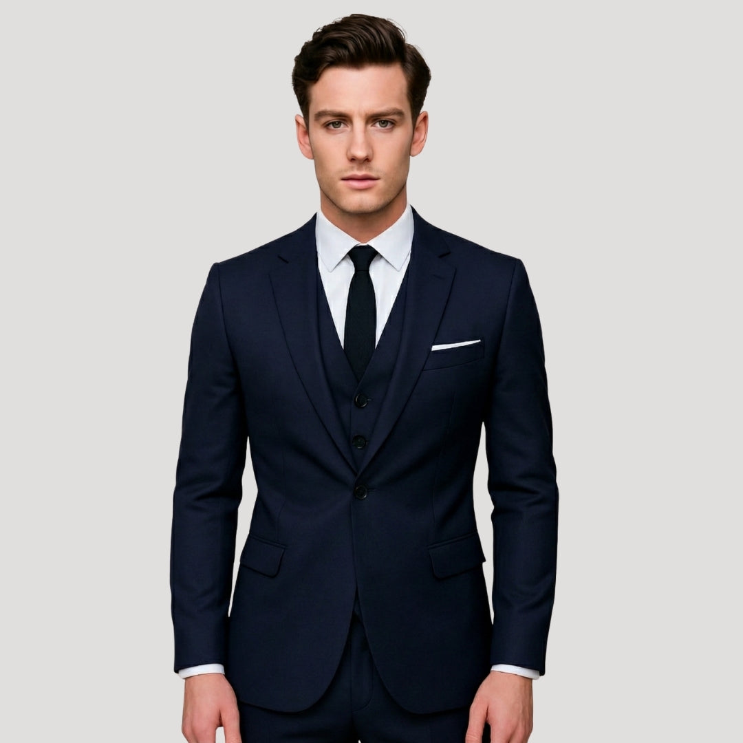 Herr tredelad kostym set bröllop elegant klassisk