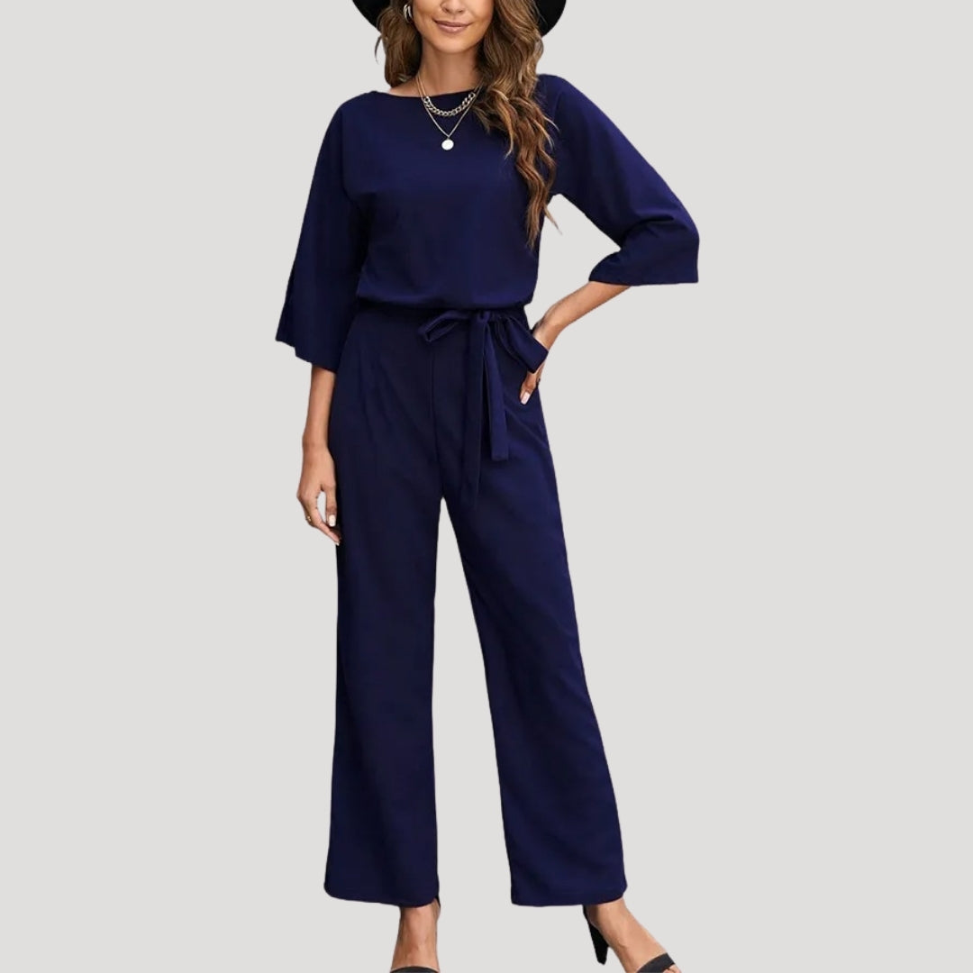 Dam matchande tvådelat set med byxor