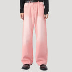 Dam baggy jeans vida byxor lågmidjade