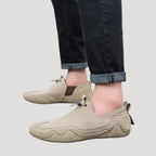 Herr skor slip on utan snörning låg modell bekväm