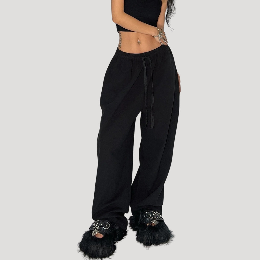 Dam mjukisbyxor vida sweatpants med resår och dragsko
