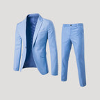 Herr slim fit kostym med kavaj och byxa elegant