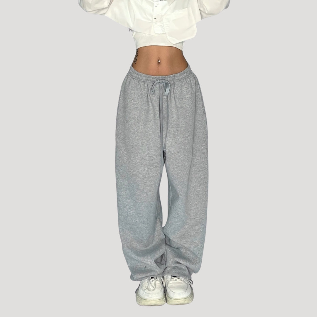 Dam mjukisbyxor vida sweatpants med resår och dragsko