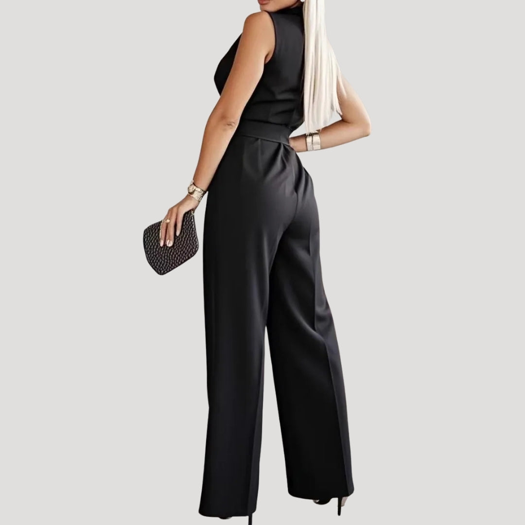 Dam jumpsuit omlott vida ben elegant stil modern passform