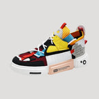 Herr sneakers chunky fritidsskor med modern design bekväm passform