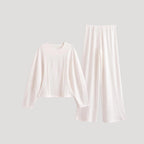 Mjukisset dam – tvådelat set med långärmad topp