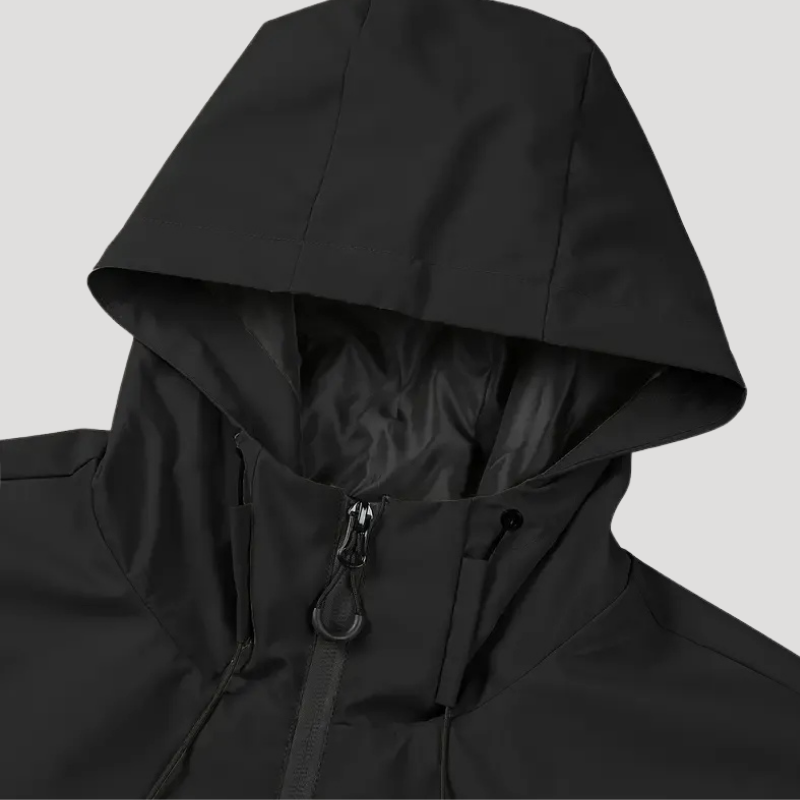 Herrjacka Vindjacka Med Huva Vattentät Outdoor