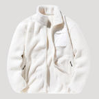 Herr Fleecejacka Polarfleece Utomhus Cardigan Med Dragkedja