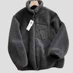 Damjacka Teddyfleece Med Dragkedja Ståkrage Långärmad Tröja