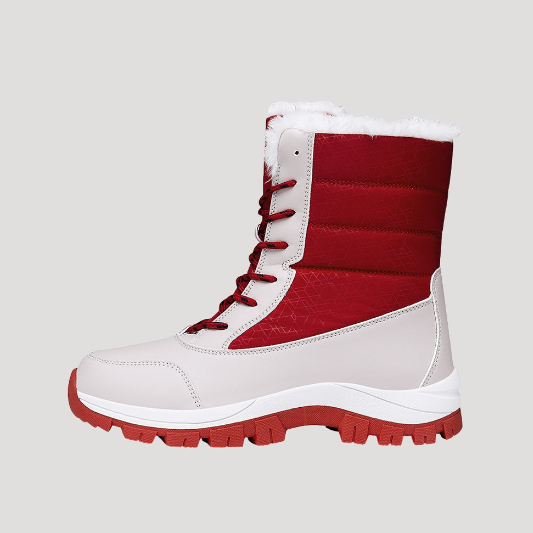 Dam Fodrade Vinterstövlar med Vattentät Design för Kalla Dagar 6