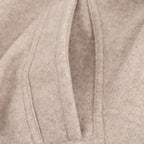 Dam vinterjacka med hög krage och dragkedja