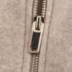 Dam vinterjacka med hög krage och dragkedja