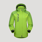 Dam Vattentät Skidjacka för Vinteraktiviteter med Huva 4