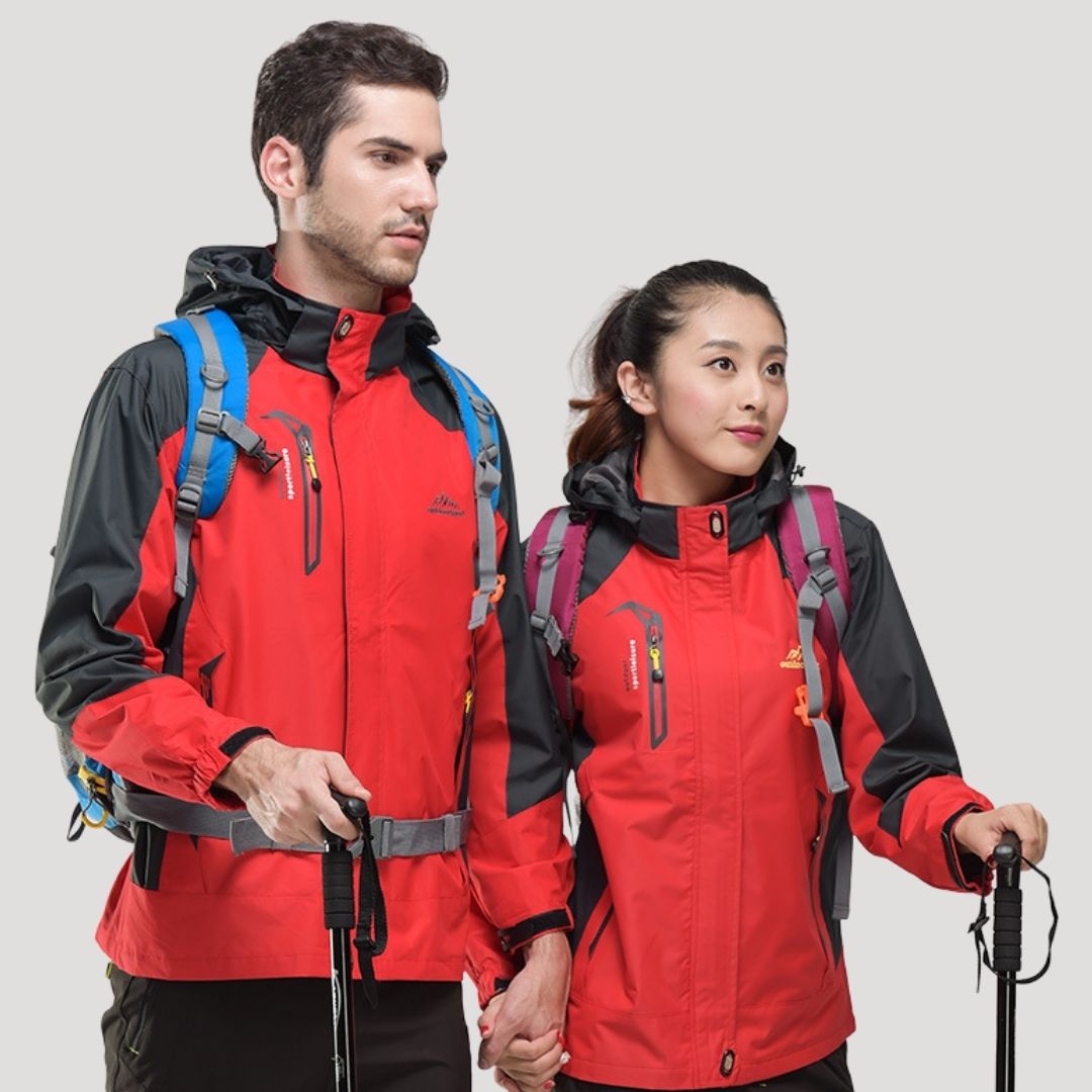 Dam Vattentät Skidjacka för Vinteraktiviteter med Huva 8