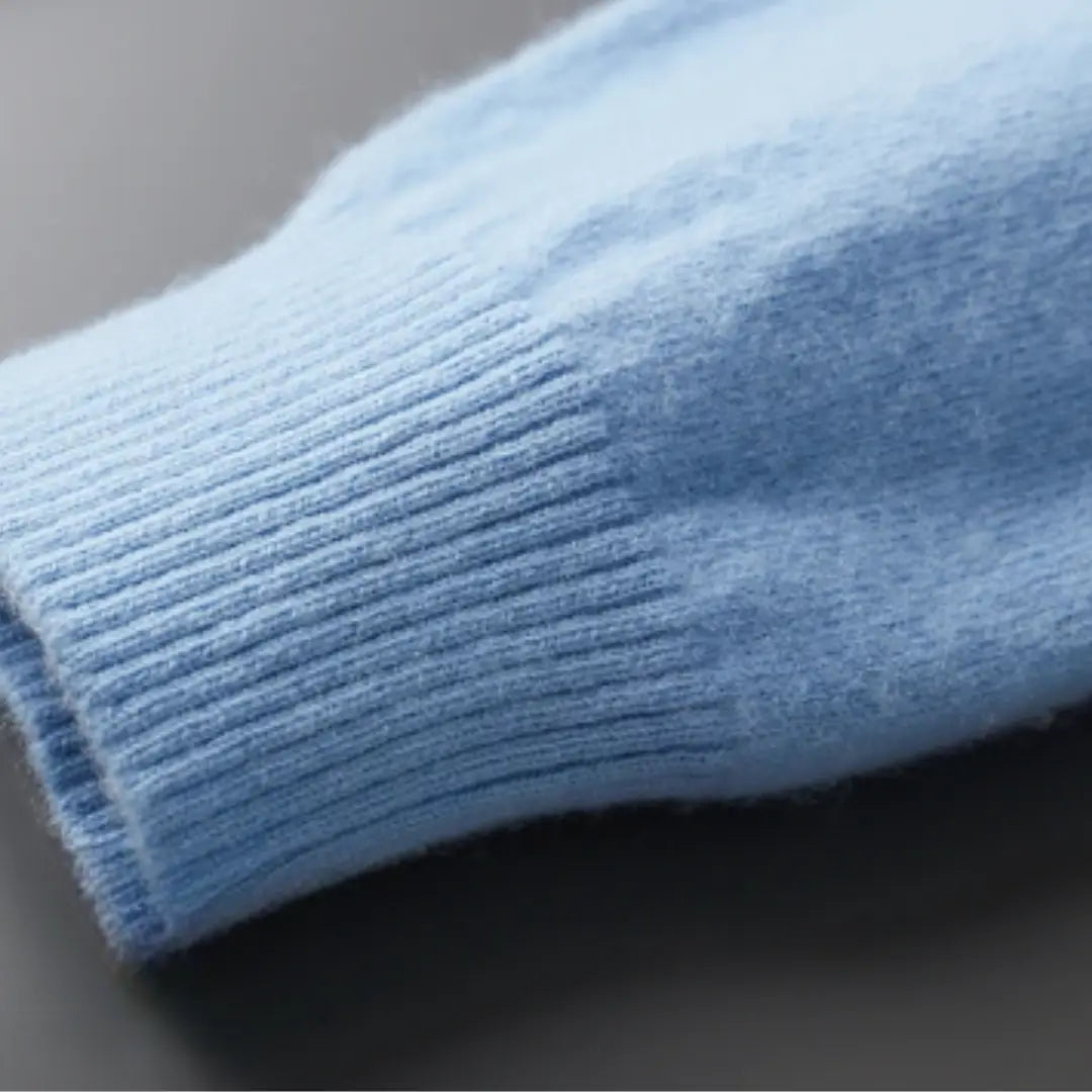 Dam cardigan i mjukt material med knappknäppning 6