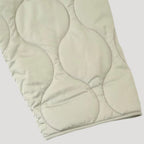 Dam lätt quiltad vinterjacka med dragkedja för kalla dagar