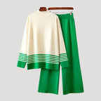 Dam loungewear set med överdimensionerad tröja och byxor