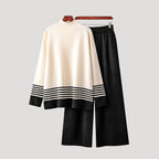 Dam loungewear set med överdimensionerad tröja och byxor