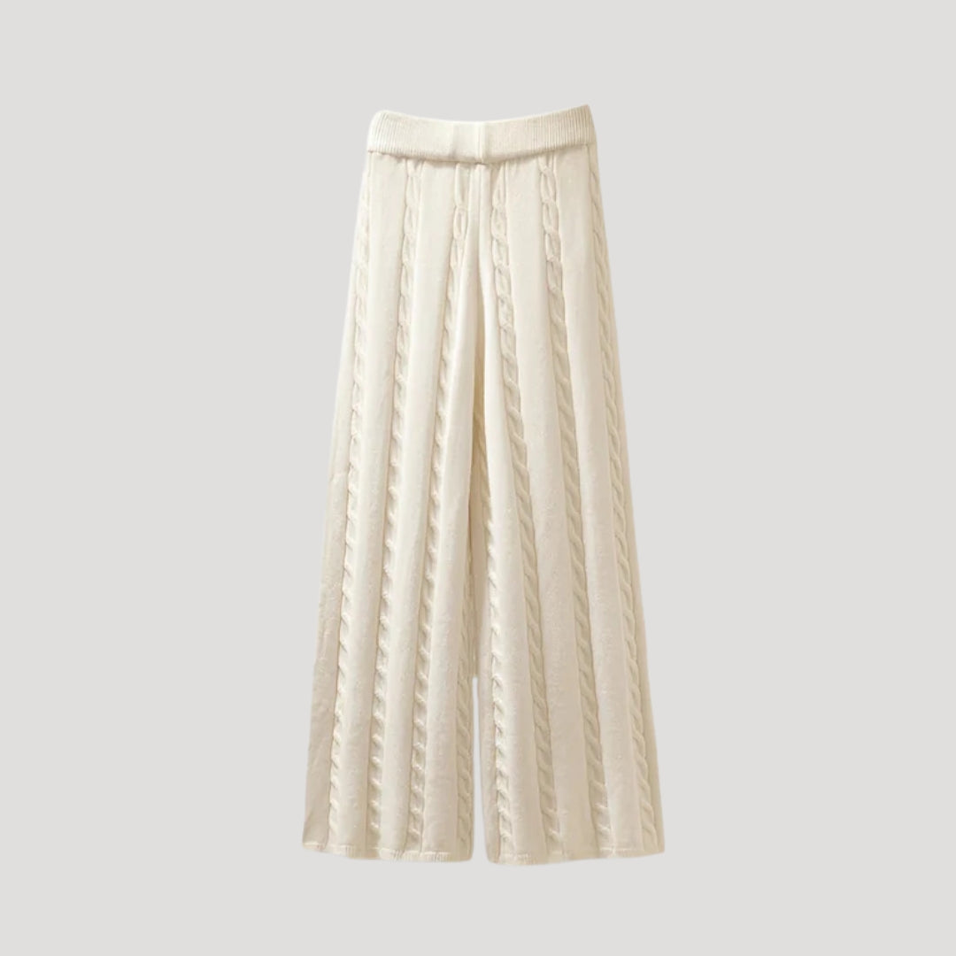 Dam loungewear set stickad co ord för avslappnade dagar 2