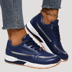 Dam plattform kil sneakers casual skor för kvinnor 0