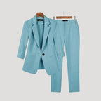 Dam skräddarsydd kavaj och byxor för kontor