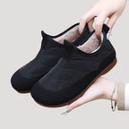 Dam vinterskor slip-on med fleecefoder för kalla månader 6